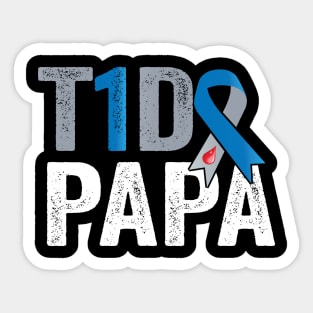 T1D apparel my daddy's Fight Is My Fight Type 1 Diabetes Awareness Sticker